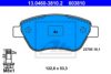 ATE 13.0460-3810.2 Brake Pad Set, disc brake